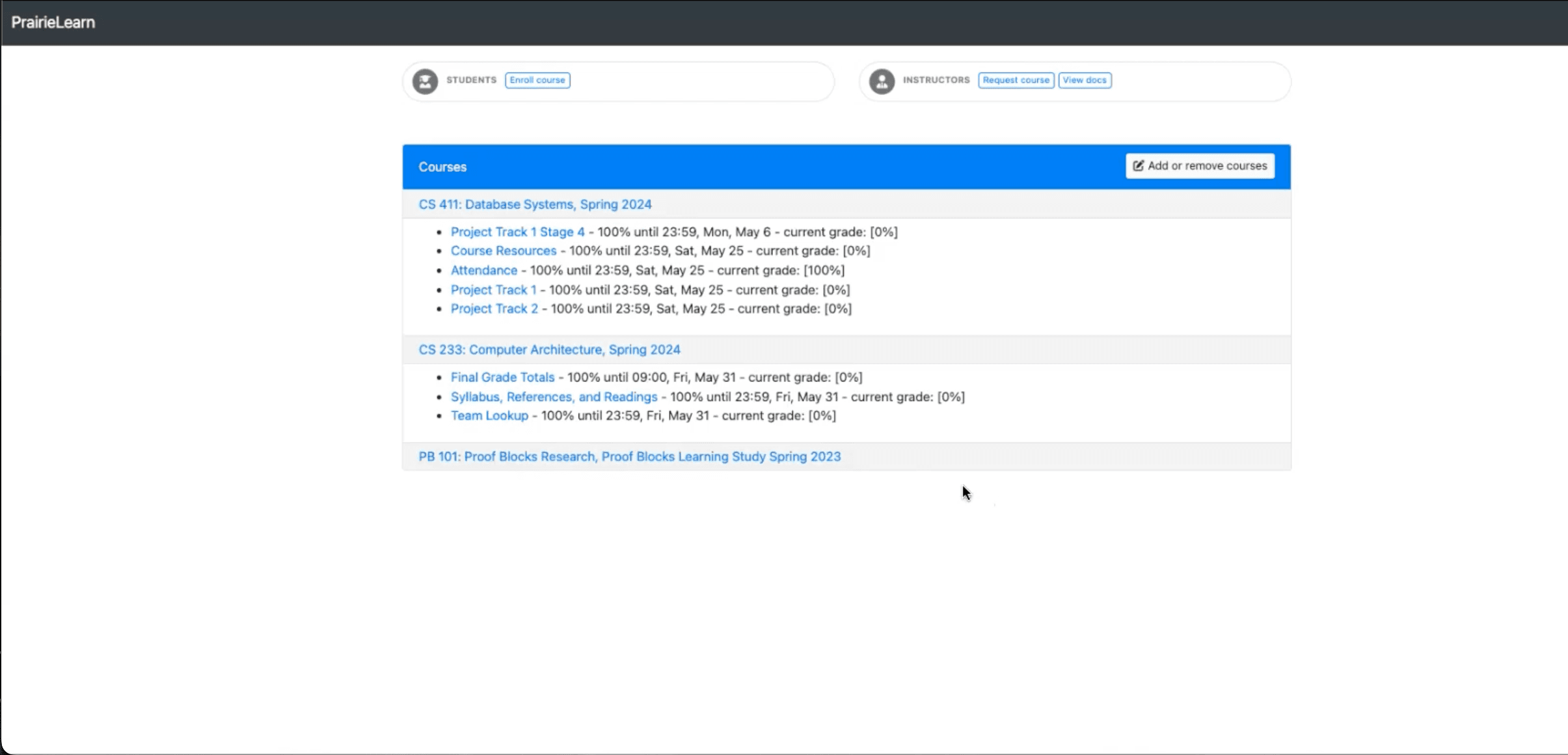 PrairieLearn Productivity Enhancer