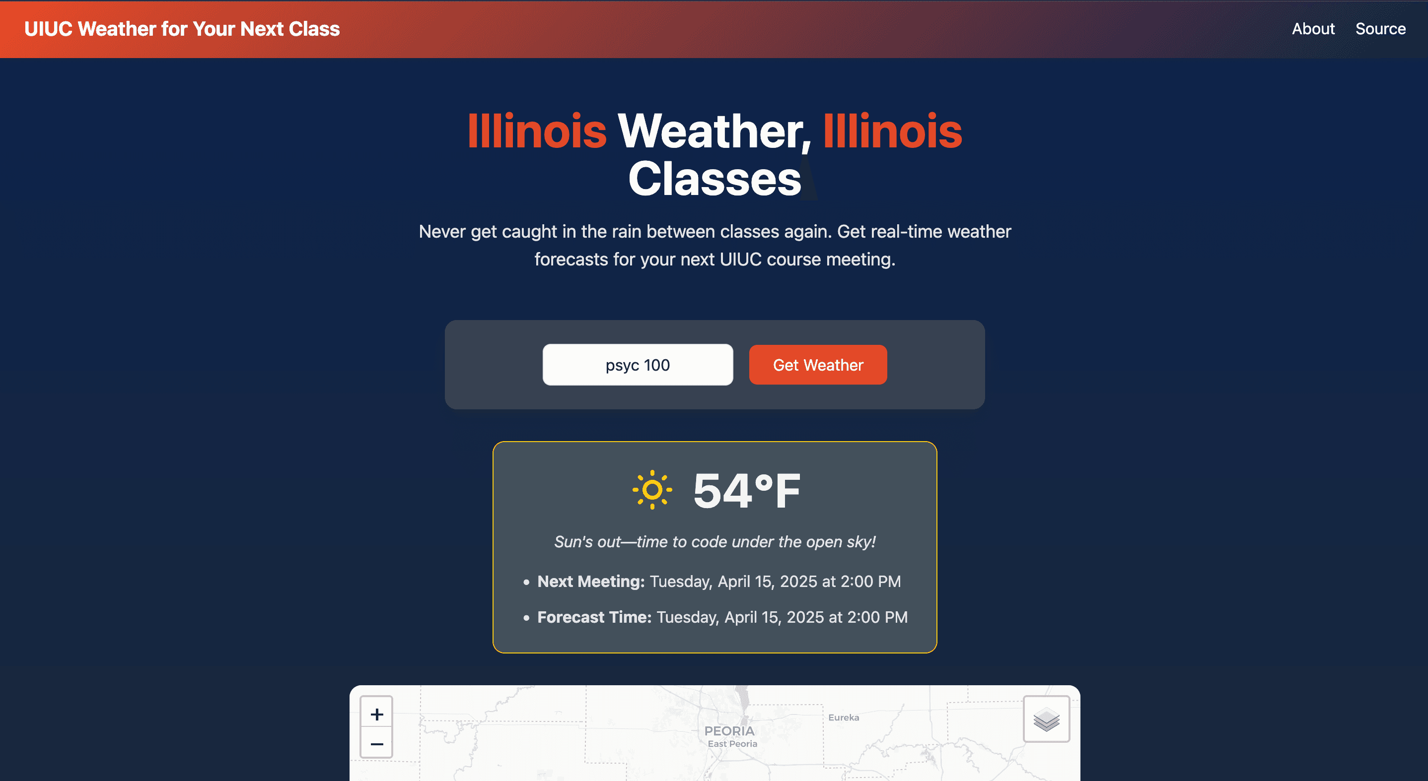 Weather Forecast Scheduler