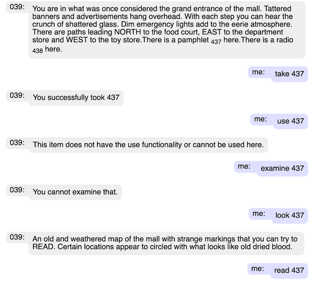 Zombie Zork: Distributed Text Adventure Game